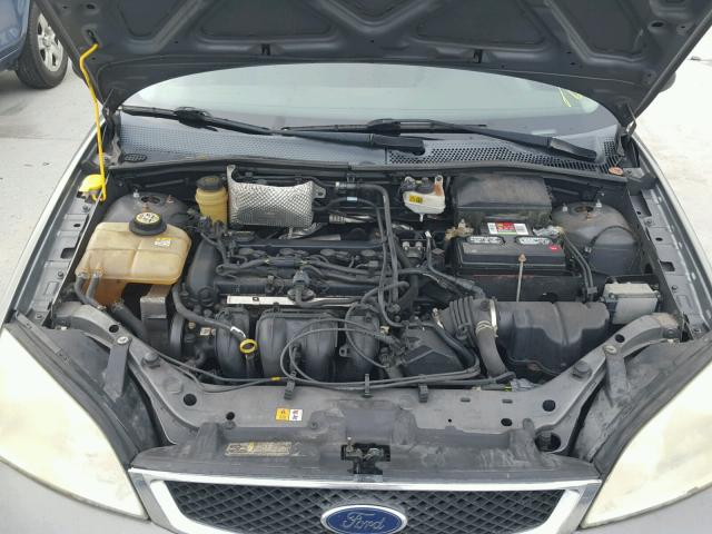 1FAHP36N06W132609 - 2006 FORD FOCUS ZXW GRAY photo 7