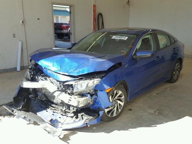 19XFC2F70GE049931 - 2016 HONDA CIVIC EX ლურჯი ფოტო 2