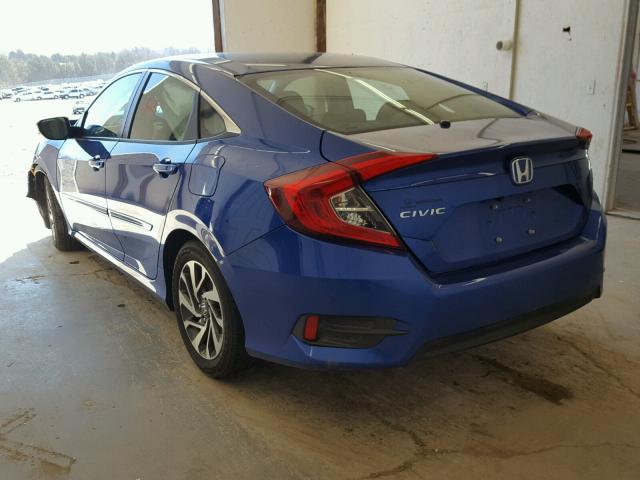 19XFC2F70GE049931 - 2016 HONDA CIVIC EX ლურჯი ფოტო 3