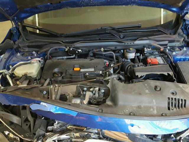 19XFC2F70GE049931 - 2016 HONDA CIVIC EX BLUE photo 7