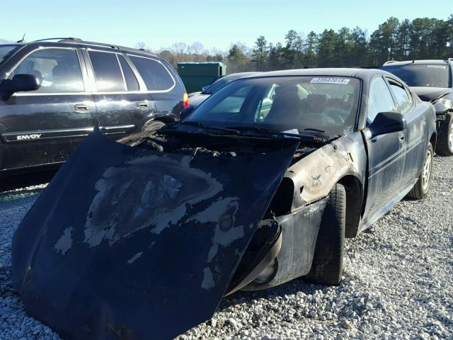 2G2WP522641143597 - 2004 PONTIAC GRAND PRIX BLACK photo 2