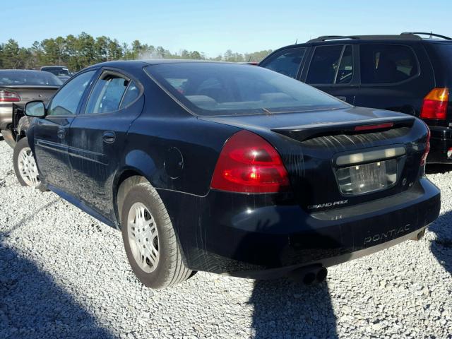 2G2WP522641143597 - 2004 PONTIAC GRAND PRIX BLACK photo 3