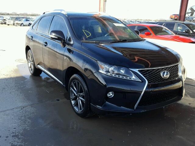 2T2BK1BA6FC336289 - 2015 LEXUS RX 350 BLACK photo 1