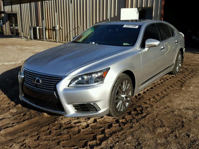 JTHBL5EF6D5115719 - 2013 LEXUS LS 460 SILVER photo 2