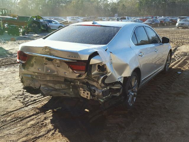 JTHBL5EF6D5115719 - 2013 LEXUS LS 460 SILVER photo 4