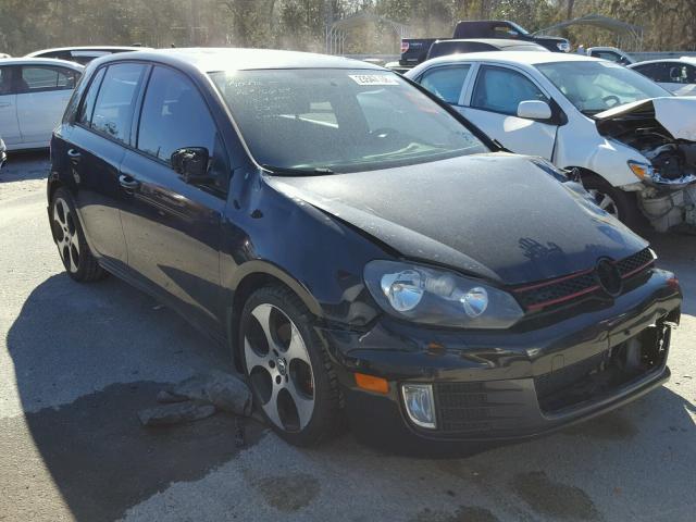 WVWHD7AJ9AW429353 - 2010 VOLKSWAGEN GTI BLACK photo 1