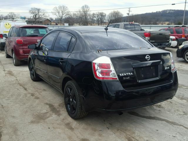 3N1AB61E37L717892 - 2007 NISSAN SENTRA 2.0 BLACK photo 3