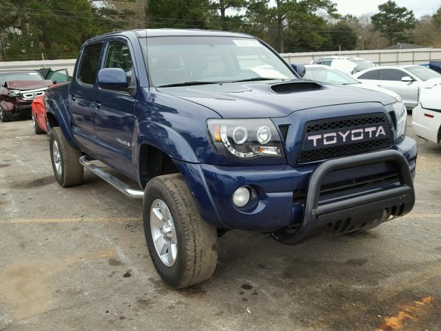 3TMJU62N15M005006 - 2005 TOYOTA TACOMA DOU BLUE photo 1