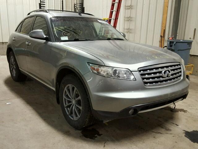 JNRAS08W77X210345 - 2007 INFINITI FX35 GRAY photo 1