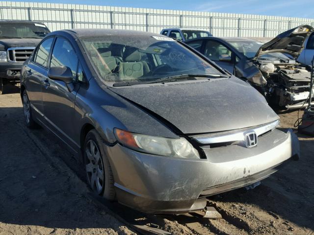 1HGFA16548L028458 - 2008 HONDA CIVIC LX GRAY photo 1