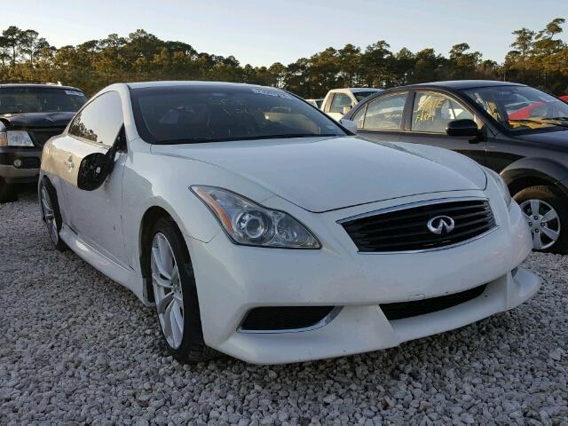 JN1CV6EK7AM105062 - 2010 INFINITI G37 BASE WHITE photo 1