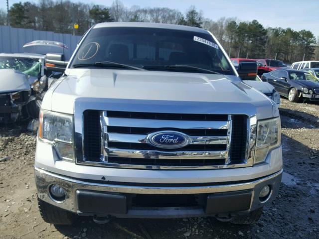 1FTFW1ET3BKE00658 - 2011 FORD F150 SUPER SILVER photo 9