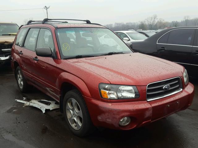 JF1SG65623H731254 - 2003 SUBARU FORESTER 2 RED photo 1