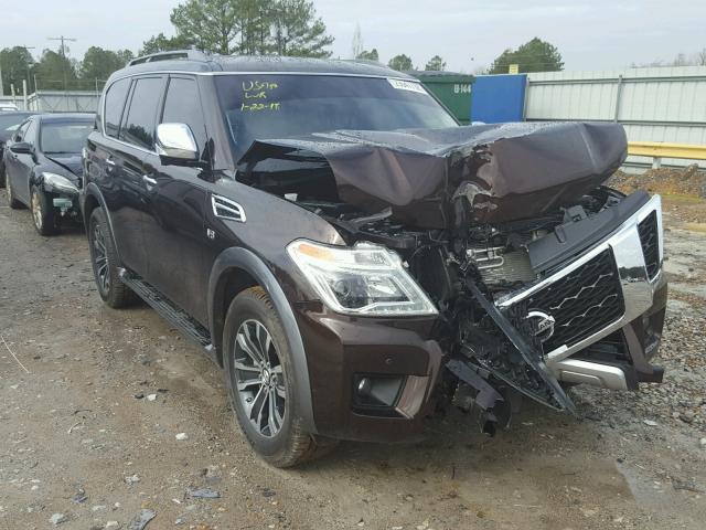 JN8AY2ND4H9009414 - 2017 NISSAN ARMADA SV BROWN photo 1