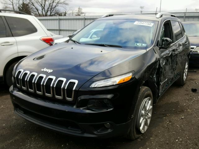 1C4PJMCSXHW513684 - 2017 JEEP CHEROKEE L BLACK photo 2