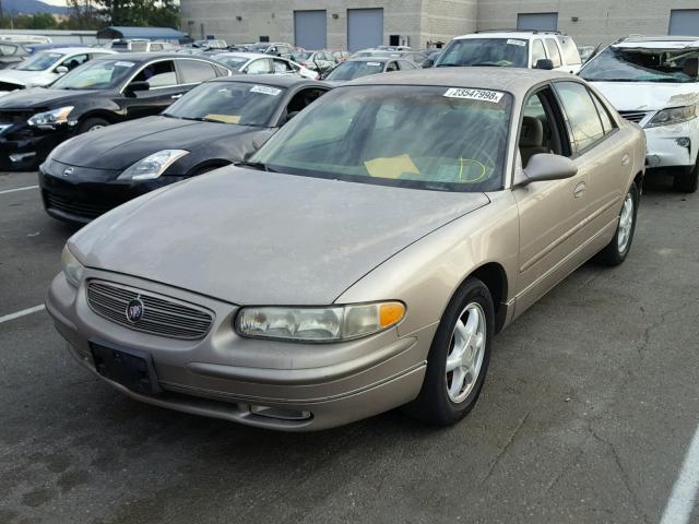 2G4WB55K021239319 - 2002 BUICK REGAL LS TAN photo 2