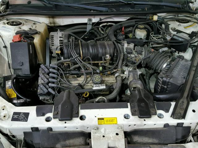 1G2WP52K9YF351228 - 2000 PONTIAC GRAND PRIX 白色 照片 7
