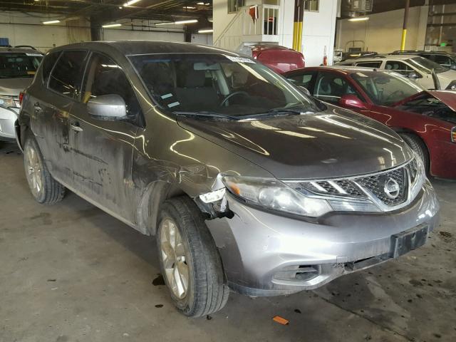 JN8AZ1MW6DW317691 - 2013 NISSAN MURANO S GRAY photo 1