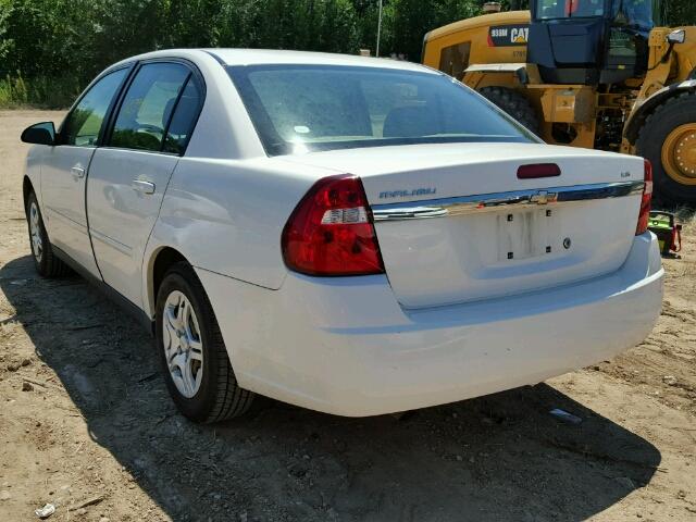 1G1ZS58F97F281383 - 2007 CHEVROLET MALIBU LS WHITE photo 3