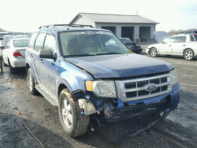 1FMCU93108KA90157 - 2008 FORD ESCAPE XLT BLUE photo 1