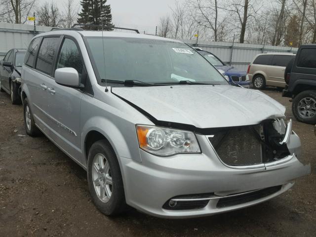 2C4RC1BG0CR382135 - 2012 CHRYSLER TOWN & COU SILVER photo 1