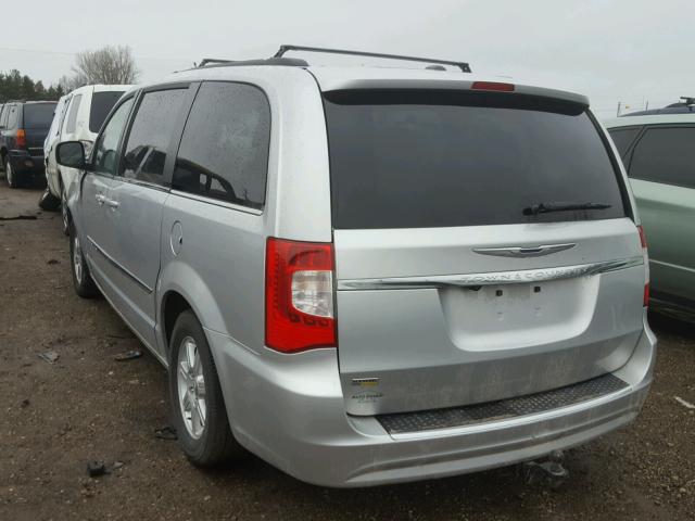 2C4RC1BG0CR382135 - 2012 CHRYSLER TOWN & COU SILVER photo 3