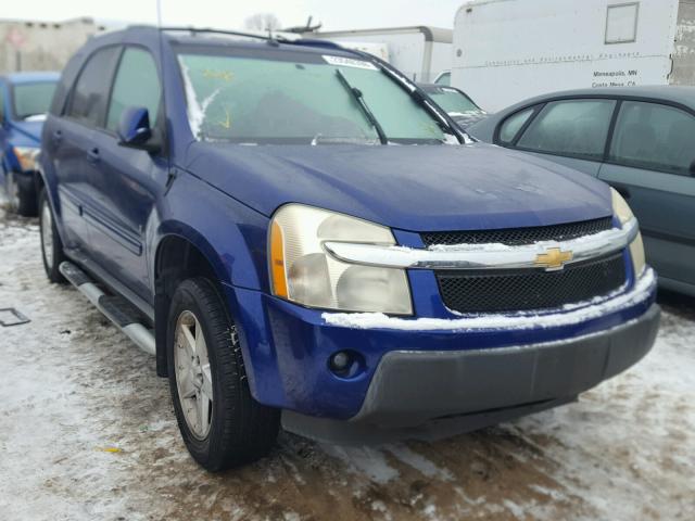 2CNDL73F366009174 - 2006 CHEVROLET EQUINOX LT BLUE photo 1