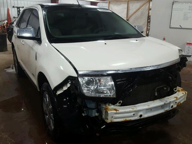 2LMDU88C58BJ06070 - 2008 LINCOLN MKX WHITE photo 1