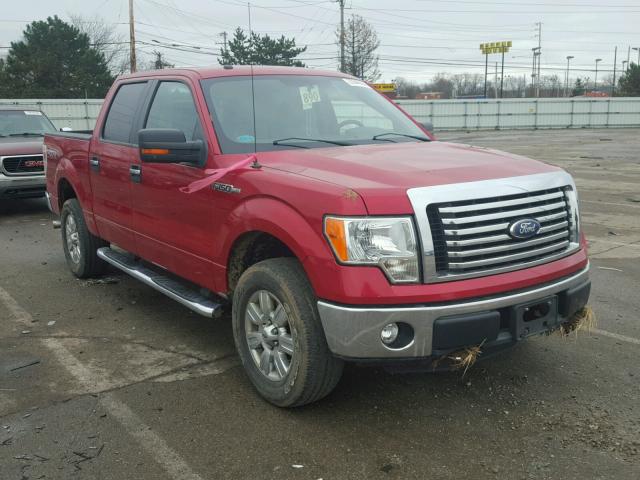 1FTFW1EF7BFA37350 - 2011 FORD F150 SUPER RED photo 1