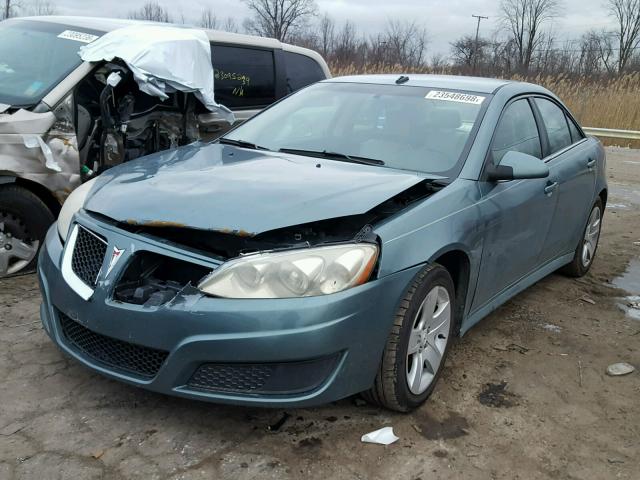 1G2ZJ57BX94265768 - 2009 PONTIAC G6 GREEN photo 2