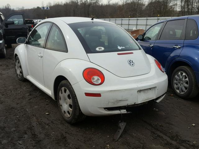 3VWPW3AG7AM011146 - 2010 VOLKSWAGEN NEW BEETLE WHITE photo 3