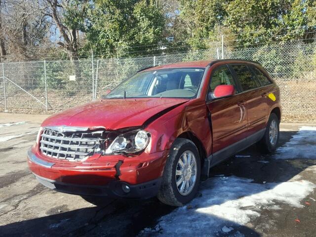 2A8GM68X27R328634 - 2007 CHRYSLER PACIFICA T RED photo 2