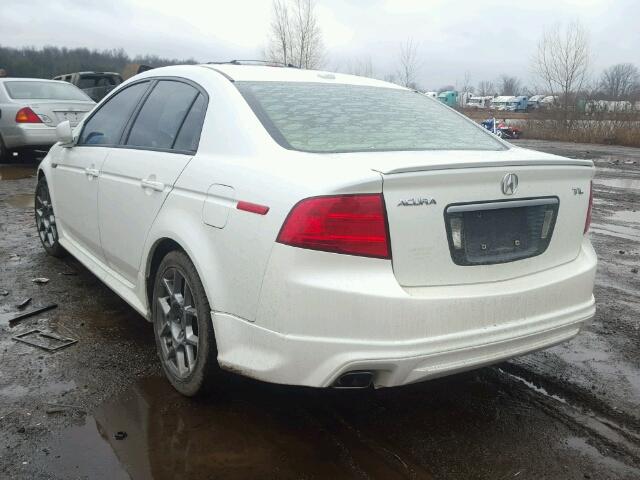 19UUA66214A019216 - 2004 ACURA TL WHITE photo 3