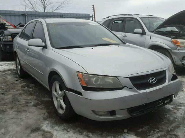 5NPET46FX8H311143 - 2008 HYUNDAI SONATA GLS SILVER photo 1