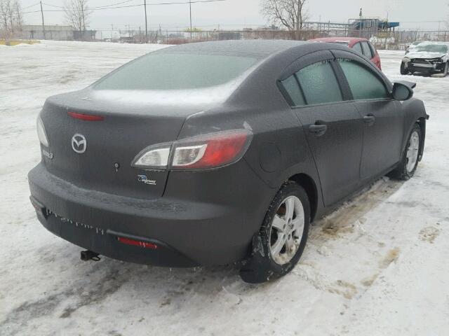 JM1BL1UFXB1382734 - 2011 MAZDA 3 I GRAY photo 4