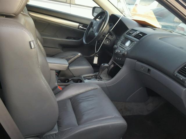 1HGCM82667A003296 - 2007 HONDA ACCORD EX GRAY photo 5