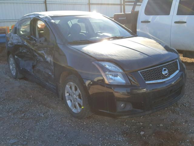 3N1AB6AP9CL740265 - 2012 NISSAN SENTRA 2.0 BLACK photo 1