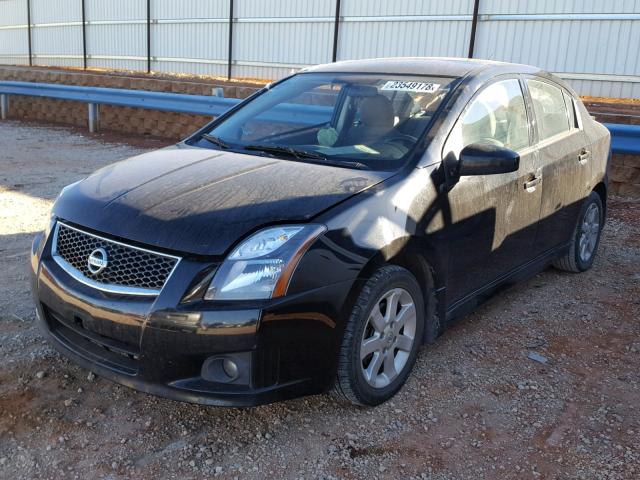 3N1AB6AP9CL740265 - 2012 NISSAN SENTRA 2.0 BLACK photo 2