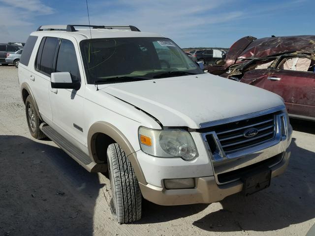 1FMEU64E36UA84475 - 2006 FORD EXPLORER E WHITE photo 1