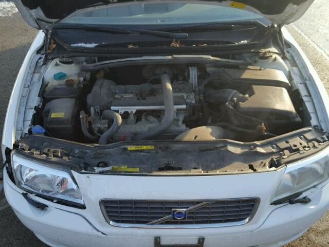 YV1TH59H541367806 - 2004 VOLVO S80 2.5T WHITE photo 7