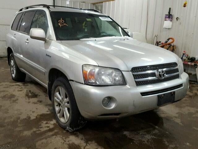 JTEEW21A760003988 - 2006 TOYOTA HIGHLANDER GRAY photo 1