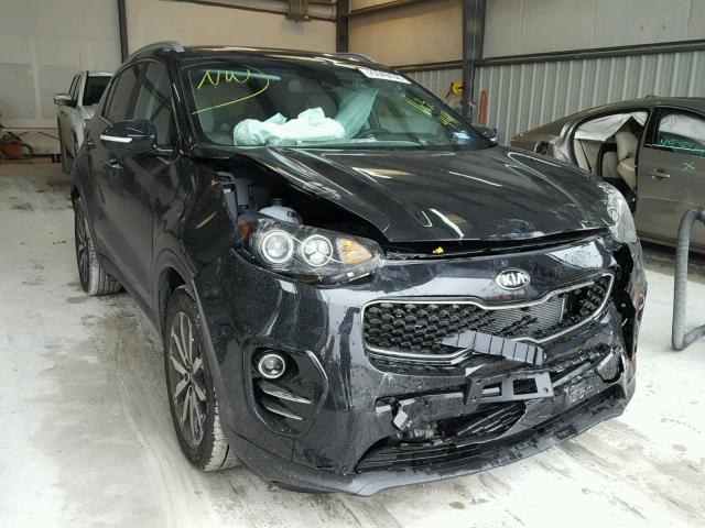 KNDPN3AC2H7163441 - 2017 KIA SPORTAGE E BLACK photo 1