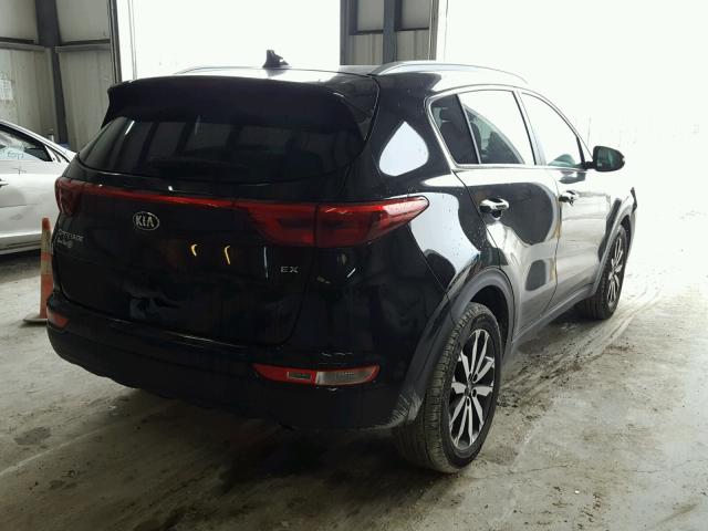 KNDPN3AC2H7163441 - 2017 KIA SPORTAGE E BLACK photo 4