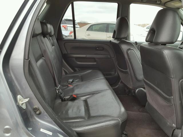 JHLRD78975C052273 - 2005 HONDA CR-V SE GRAY photo 6