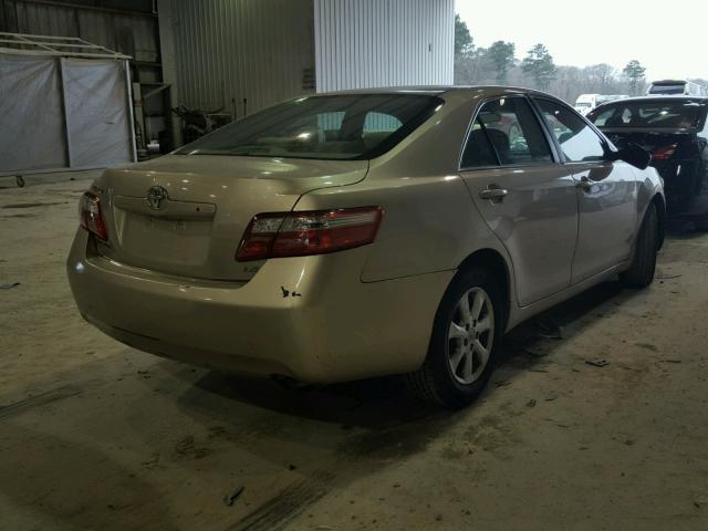 4T1BE46K39U833545 - 2009 TOYOTA CAMRY BASE TAN photo 4