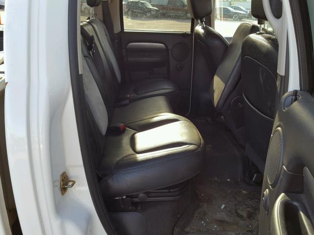 3D3KU28CX4G122767 - 2004 DODGE RAM 2500 S WHITE photo 6