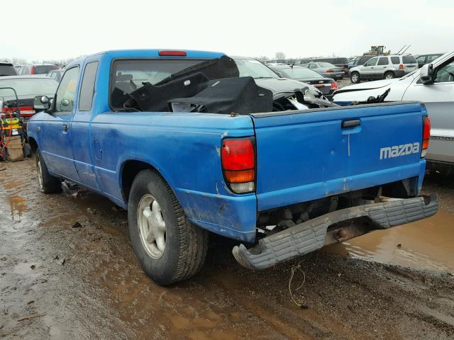 4F4CR16U3RTN02426 - 1994 MAZDA B3000 CAB BLUE photo 3