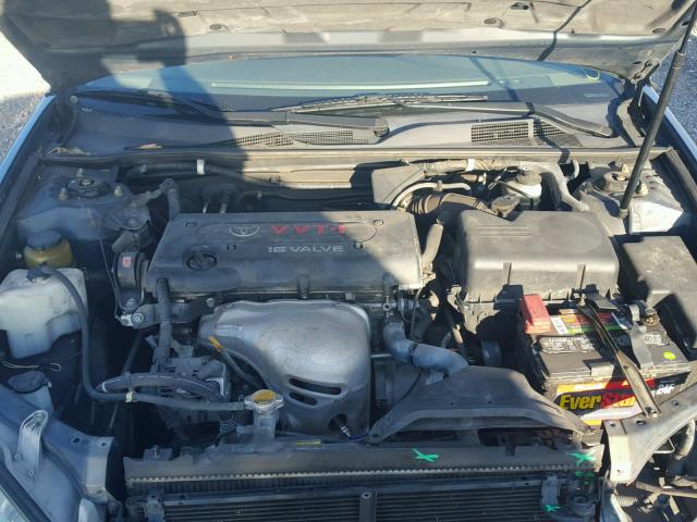 4T1BE32K63U669831 - 2003 TOYOTA CAMRY LE BLUE photo 7