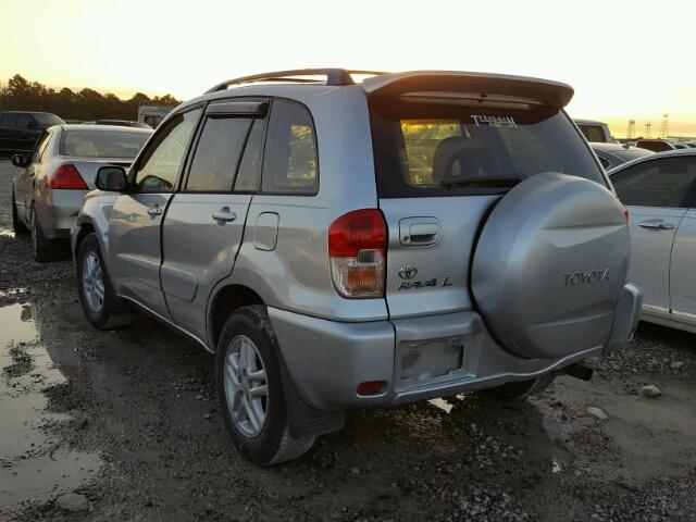 JTEGH20VX20075317 - 2002 TOYOTA RAV4 SILVER photo 3