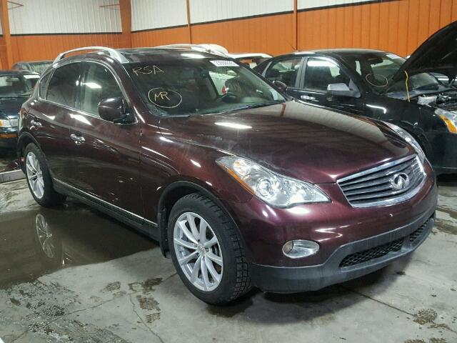 JN1AJ0HR6CM452152 - 2012 INFINITI EX35 BASE PURPLE photo 1